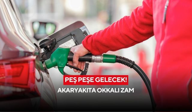 Araç sahiplerine kötü haber: Benzin ve motorine peş peşe zam