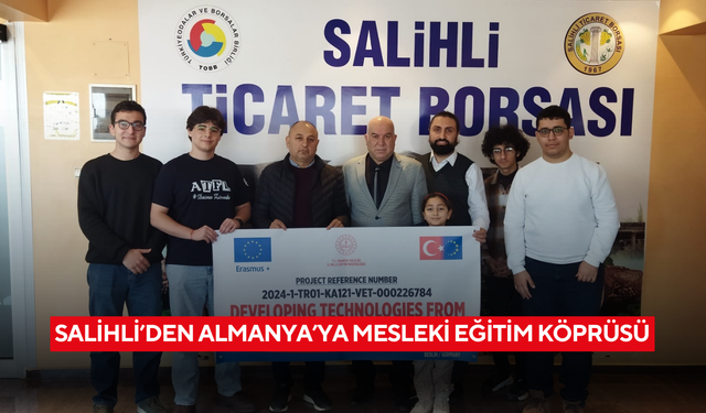 Salihli’den Almanya’ya mesleki eğitim köprüsü