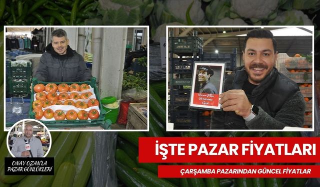 Salihli’nin Çarşamba Pazardaki Güncel Fiyatlar| Sebze fiyatlarını sel vurdu