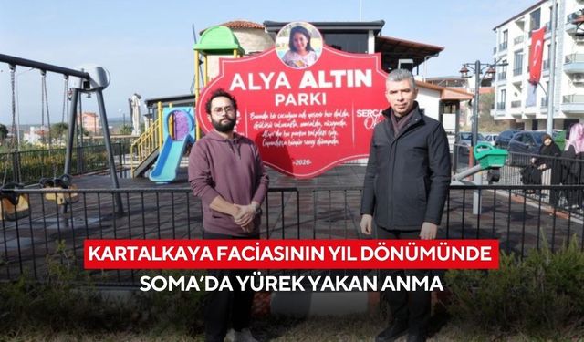 Kartalkaya faciasının yıl dönümünde Soma’da yürek yakan anma