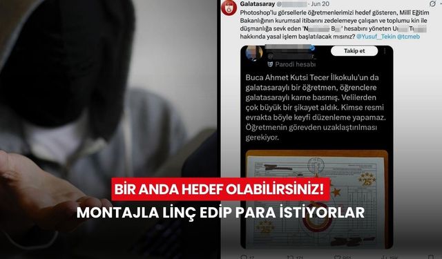 Korkutup susturuyorlar! Sosyal medyada montajla para tuzağı