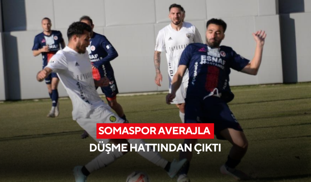 Somaspor averajla düşme hattından çıktı