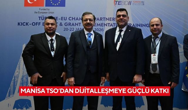Manisa TSO’dan dijitalleşmeye güçlü katkı