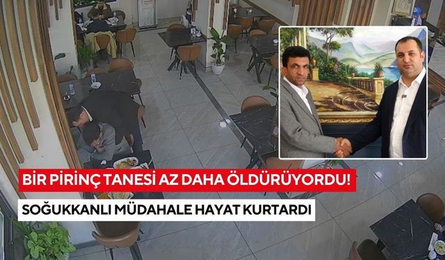 Bir pirinç tanesi az daha öldürüyordu! Soğukkanlı müdahale hayat kurtardı