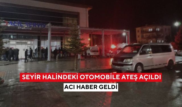 Henüz bilinmeyen bir nedenle başlayan tartışma kanlı bitti | Otomobile ateş açan saldırganlar kayıplara karıştı
