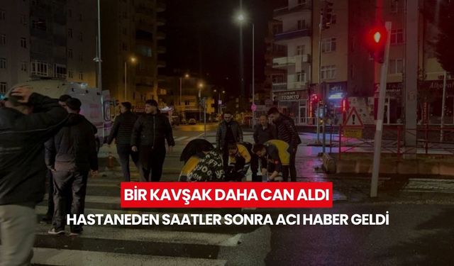 Kavşakta yaşanan feci kazada motosiklet sürücüsü hayatını kaybetti