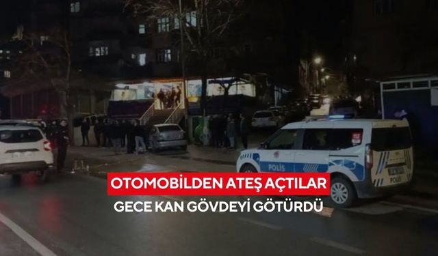 Kıraathane çıkışı infaz girişimi! Kurşun yağmuruna tutuldular...