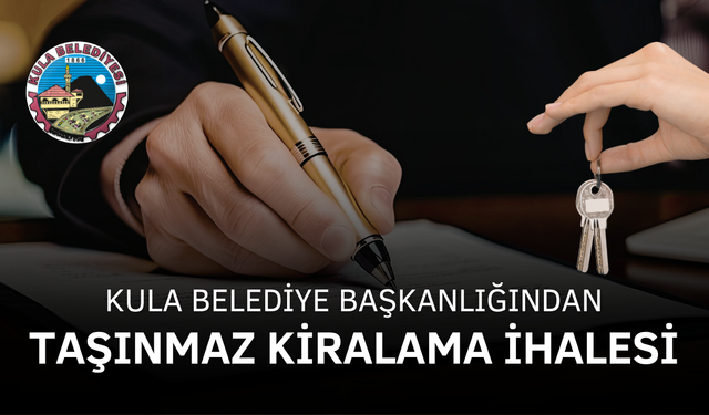KULA BELEDİYE BAŞKANLIĞINDAN İLAN