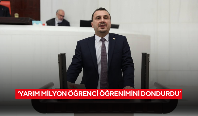Başevirgen ‘Yarım milyon öğrenci öğrenimini dondurdu’