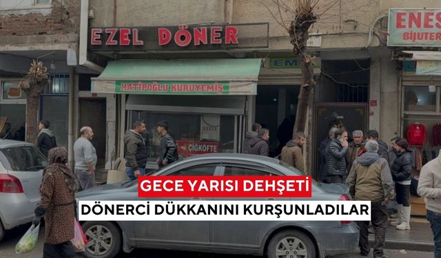 Önce tehdit sonra silahlı saldırı! Dönerci hedef alındı...