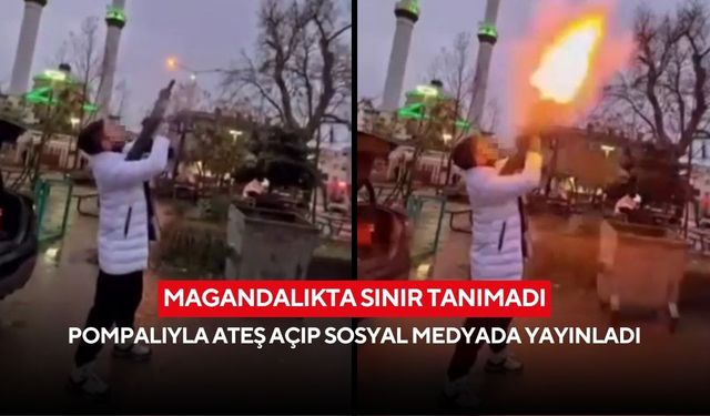Pompalı tüfekli dehşet! Sosyal medya paylaşımı ele verdi
