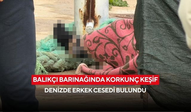 Sahilde dehşet: Balıkçı barınağında 36 yaşındaki adam ölü bulundu