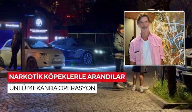 Ünlülerin spor salonuna narkotik baskını! İşletmeci gözaltına alındı...