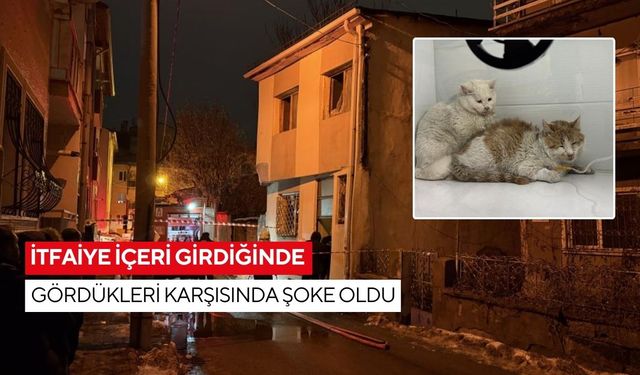 Yürek yakan yangın! İtfaiye içeri girdiğinde gördükleri karşısında şoke oldu...