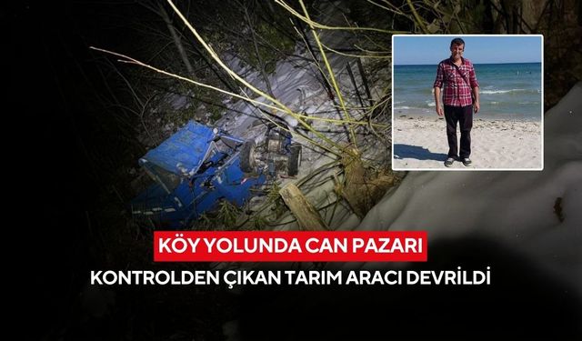 Tarla dönüşü facia! Eşinin gözü önünde can verdi...
