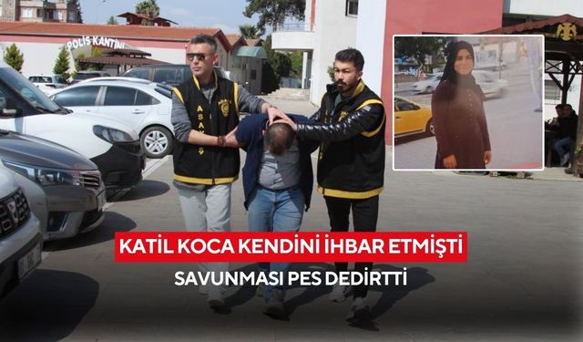 3 çocuk annesi eşini tartışma sonrası iple boğarak öldürmüştü...  Kocanın ifadesi kan dondurdu