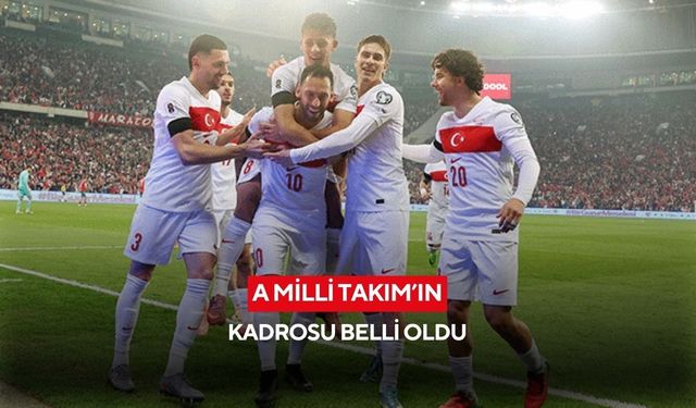 A Milli Takım'ın Dünya Kupası Play-Off maçları aday kadrosu belli oldu!
