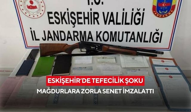 Alpu’da korkunç tefecilik... Borcunu ödeyemeyenlerin mallarına el konuldu
