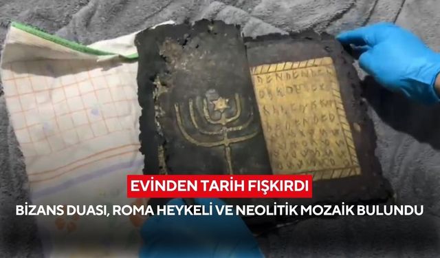 Anadolu mirası operasyonunda nefes kesen detaylar! Altın işlemeli dua kitabı ele geçirildi...