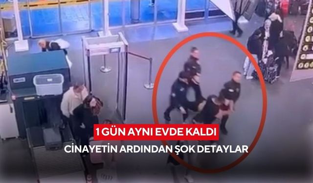 Baba katili, terminalde polis tarafından kıskıvrak böyle yakalandı...