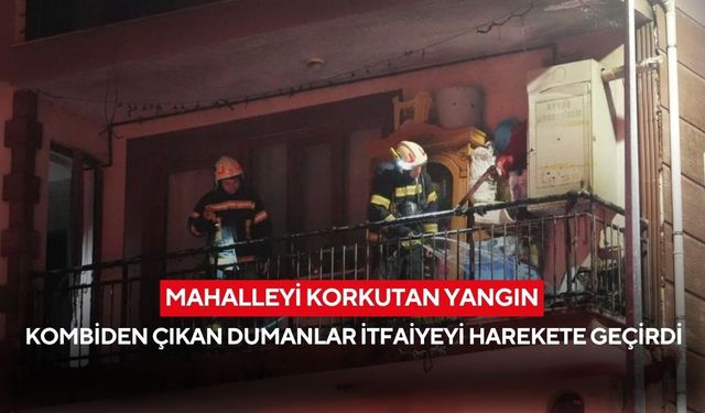 Balkondaki Kombi Mahalleyi Ayağa Kaldırdı!