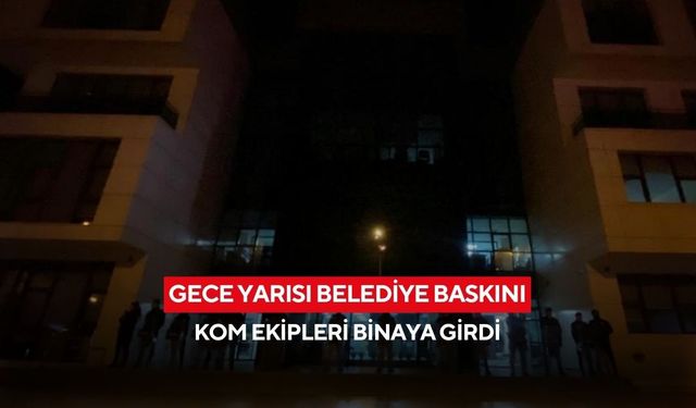 Cumhuriyet Başsavcılığı talimatıyla Marmaris Belediyesi’nde gece operasyonu