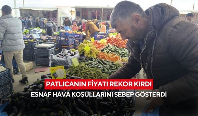 Patlıcan fiyatları uçtu! Vatandaşların bütçelerini zorluyor, esnaf hava koşullarını sebep gösterdi...