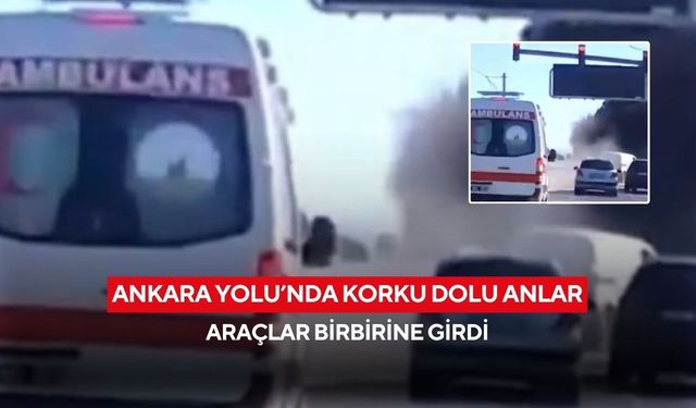 Sürücüler son anda fark etti... Kırmızı ışık zincirleme kazaya neden oldu | O anlar saniye saniye kaydedildi