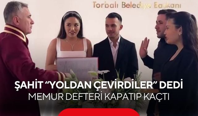 “Tanımıyorum” şakası panik yarattı! Nikah memuru salonu terk etti...