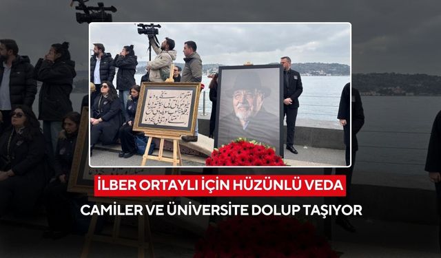 Tarihçi dev usta İlber Ortaylı için Galatasaray Üniversitesi’nde son tören...