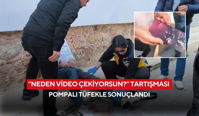 Video çekme tartışması dehşete dönüştü... Pompalı tüfekle rastgele ateş açtı, 3 kişi yaralandı