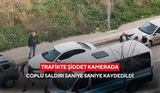 Yol tartışması dehşete döndü... Otomobil sürücüsü copla saldırdı