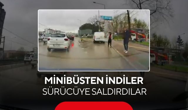 Yol vermeme kavgası dehşete döndü! O anlar kamerada!