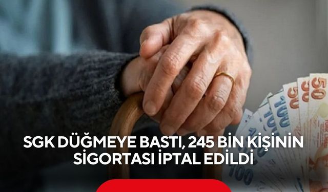SGK düğmeye bastı, 245 bin kişinin sigortası iptal edildi, uzman isimden emeklilik uyarısı!