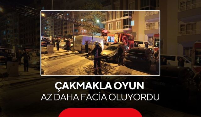 Evdeki küçük oyun büyük tehlike yarattı...