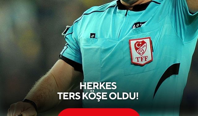 Herkes ters köşe oldu! TFF'den Galatasaray-Fenerbahçe derbisi için hakem kararı