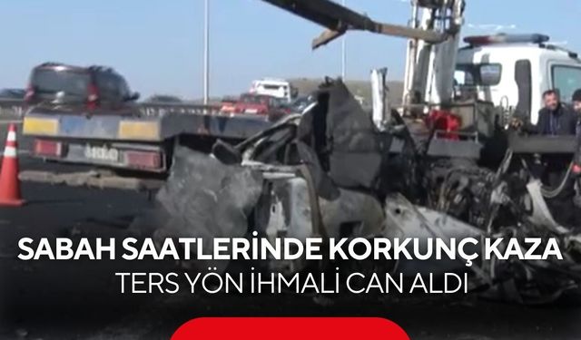 İhmalkarlığın bedeli ağır oldu. Korkunç kazada 5 kişi hayatını kaybetti...
