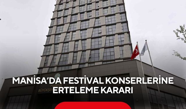 Mesir Festivali konserleri ertelendi