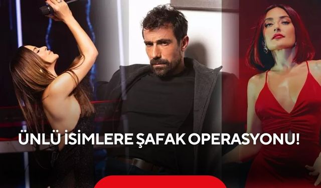Melek Mosso, Mustafa Ceceli, İbrahim Çelikkol ve daha fazlası… Ünlü isimler hakkında gözaltı kararı...