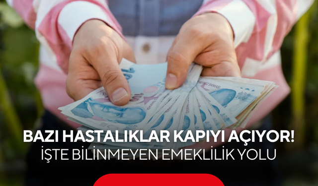 Sadece fiziksel değil, ruhsal hastalıklar da kapıyı açıyor! İşte bilinmeyen emeklilik yolu