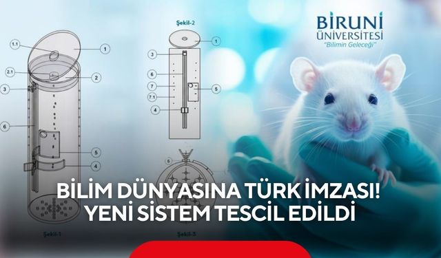 Bilim dünyasına Türk imzası! Yeni sistem tescil edildi