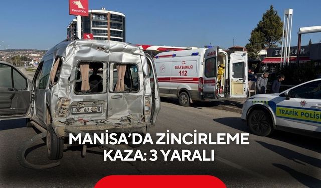 D300 karayolunda zincirleme kaza: 3 yaralı