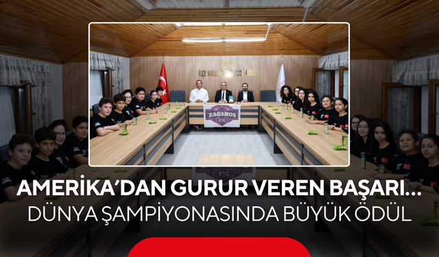 Amerika’dan gurur veren başarı… Dünya Şampiyonasında büyük ödül