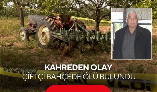 Bahçeyi sürmeye giden çiftçi saatler sonra ölü bulundu