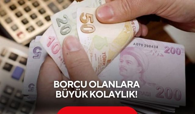 Borcu olanlara büyük kolaylık! Esnafa nefes aldıracak düzenleme