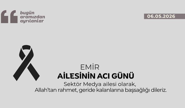 Emir ailesinin acı günü