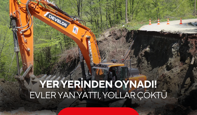 Evler yan yattı, toprak yarıldı: Kimse içine giremiyor!