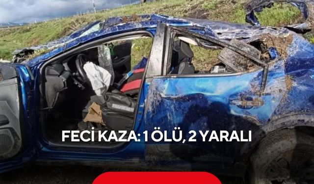 Otomobil şarampole devrildi: 3 kardeşten biri hayatını kaybetti