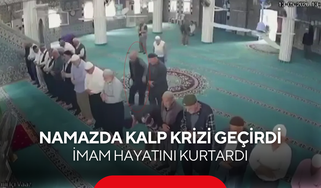 Secdede kalp krizi geçirdi! Yaşlı adamı ölümün kıyısından o hamle kurtardı