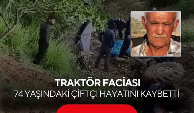 Tarla yolunda ölüm! Traktör devrildi, sürücü kurtarılamadı...